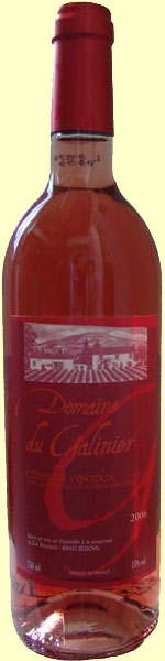 Vin rosé cuvée 2006.