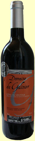 Vin rouge cuvée 2005 médaille d'Argent.